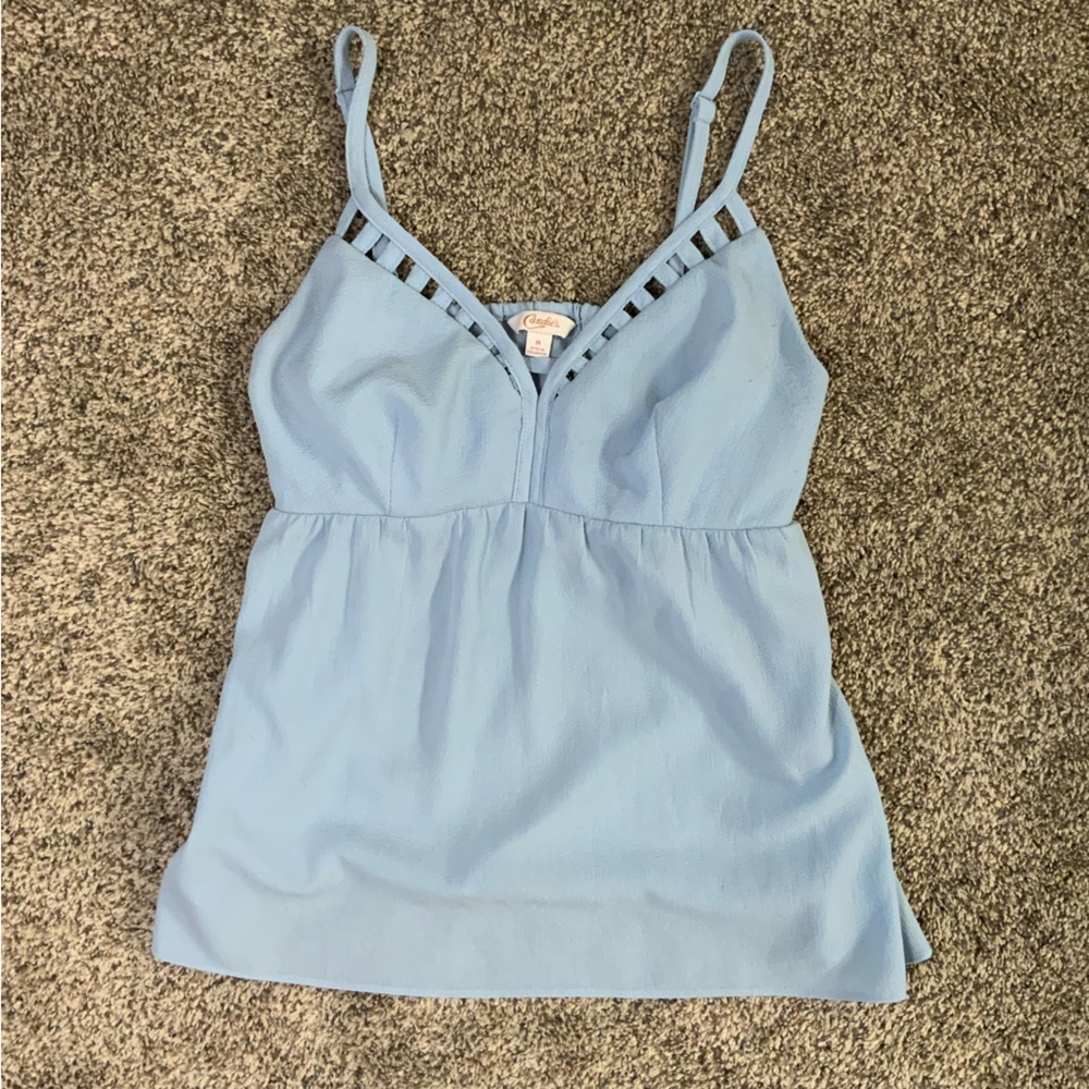 Baby Blue Dressy Tank